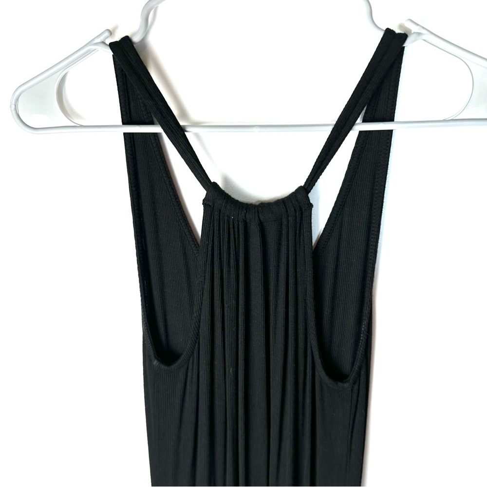 Michael Stars long black reversible tube dress. Halter style. Size small - Picture 5 of 8